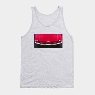 Vintage american muscle car in watercolor Tank Top